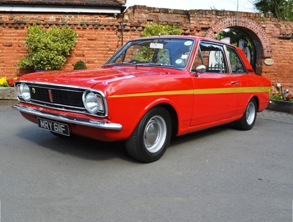 1968 Lotus Cortina II iconic car running spax